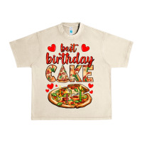 Sandshell best birthday cake pizza Urban Heavy Tee - AdoDesignShop