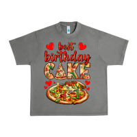 Tornado best birthday cake pizza Urban Heavy Tee - AdoDesignShop