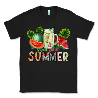 Black Sweet Sweet Summer Classic Tee - CowhideDigitalArt