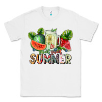 White Sweet Sweet Summer Classic Tee - CowhideDigitalArt