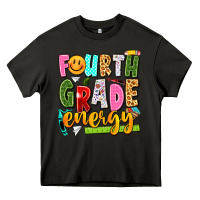 Asphalt fourth grade energy Heavy Core Tee - texasbilliewilder