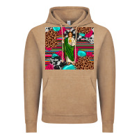 Vintage Coffee san judas leopard cowhide tumbler Vintage Hoodie - JahusDesignShop