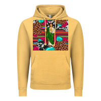 Vintage Mustard san judas leopard cowhide tumbler Vintage Hoodie - JahusDesignShop