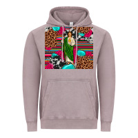 Vintage Zinc san judas leopard cowhide tumbler Vintage Hoodie - JahusDesignShop