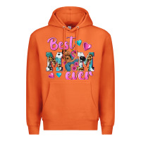 Carrot Best Mom Ever Afro Woman Premium Hoodie - texasbilliewilder