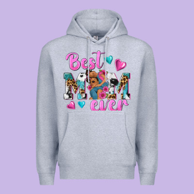 Best Mom Ever Afro Woman Premium Hoodie Designed By Texasbilliewilder