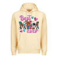 Pina Colada Best Mom Ever Afro Woman Premium Hoodie - texasbilliewilder