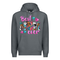 Rock Best Mom Ever Afro Woman Premium Hoodie - texasbilliewilder
