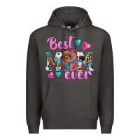 Smoke Best Mom Ever Afro Woman Premium Hoodie - texasbilliewilder