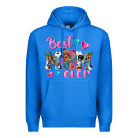 True Royal Best Mom Ever Afro Woman Premium Hoodie - texasbilliewilder