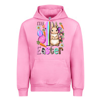 Fuchsia Pink My first Easter Girl Easter Day Urban Hoodie - HowdyJamesFarm