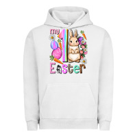 Pigment Lunar Rock My first Easter Girl Easter Day Urban Hoodie - HowdyJamesFarm