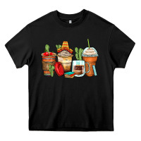 Black spanish teacher coffee cups Heavy Core Tee - Zillion Design Studio