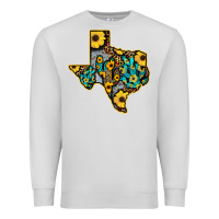 Dove Grey Western Texas Map Premium Sweatshirt - Bettercallsaul