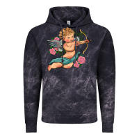 Cloud Black cupid valentine's day Vintage Hoodie - RanaPortraitStore