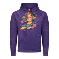 Cloud Purple cupid valentine's day Vintage Hoodie - RanaPortraitStore