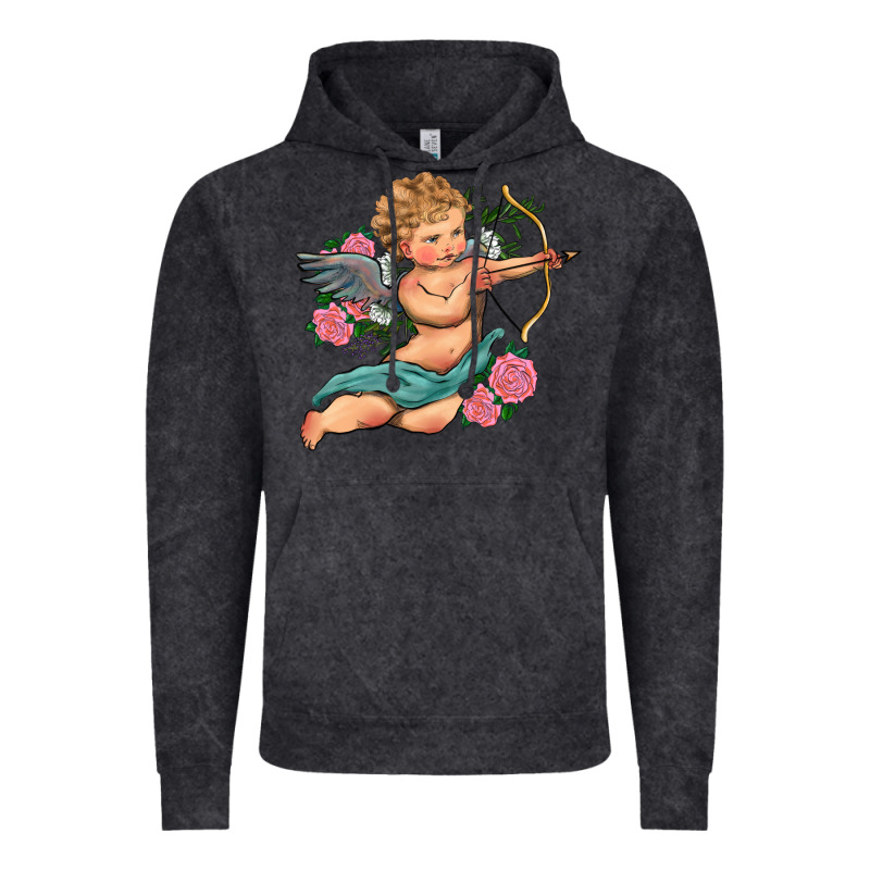 Cupid Valentine's Day Vintage Hoodie by RanaPortraitStore | Teevron