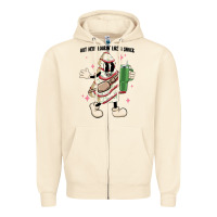 Sandshell out here lookin like a snack Zipper Hoodie - MaliasSmallBusiness