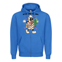 True Royal out here lookin like a snack Zipper Hoodie - MaliasSmallBusiness