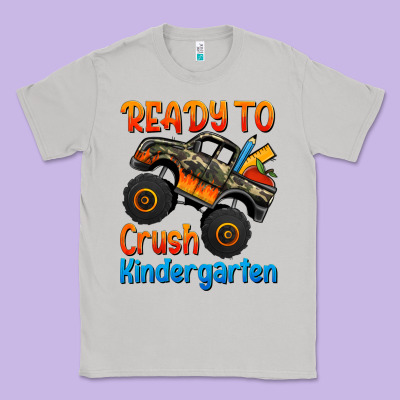 Ready To Crush Kindergarten Classic Tee Designed By Jasminsmagicworld
