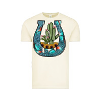Vintage Arctic cactus horseshoe Vintage Tee - JahusDesignShop