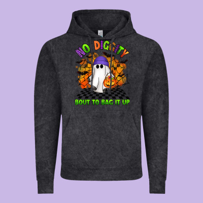 No Diggity Bout To Bag It Up Vintage Hoodie Designed By Artiststas