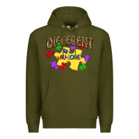 Army Green different is au some Premium Hoodie - JahusDesignShop
