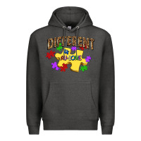 Charcoal Heather different is au some Premium Hoodie - JahusDesignShop