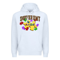 White different is au some Premium Hoodie - JahusDesignShop