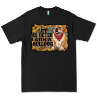 Black life is better with a bulldog Premium Tee - RanaPortraitStore