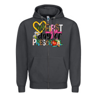 Smoke my first day of preschool Zipper Hoodie - NancyCooperArtShop