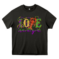 Asphalt love with crawfish mardi gras Heavy Core Tee - RanaPortraitStore