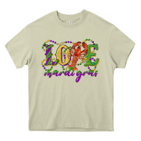 Mossy love with crawfish mardi gras Heavy Core Tee - RanaPortraitStore