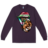Plum Serape Cowboy Tongue Long Sleeve Tee - Jasminsmagicworld