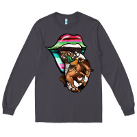 Smoke Serape Cowboy Tongue Long Sleeve Tee - Jasminsmagicworld