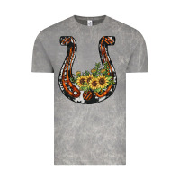 Cloud Rock horseshoe sunflower Vintage Tee - JahusDesignShop