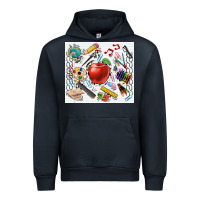 Navy school elements tumbler Urban Hoodie - CowGirlArtShop