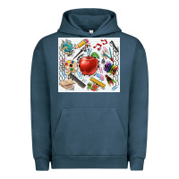 Pigment Midnight Navy school elements tumbler Urban Hoodie - CowGirlArtShop