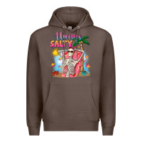 Coffee Always salty Premium Hoodie - NancyCooperArtShop