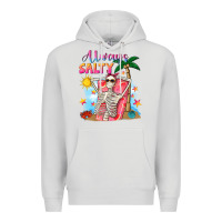 Dove Grey Always salty Premium Hoodie - NancyCooperArtShop