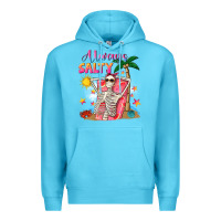 Ocean Blue Always salty Premium Hoodie - NancyCooperArtShop