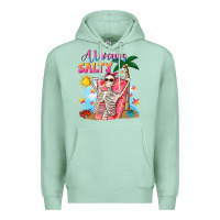 Seafoam Always salty Premium Hoodie - NancyCooperArtShop