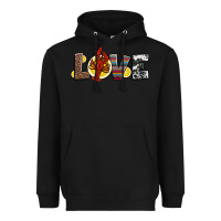 Black love crawfish western mardi gras Heavyweight Hoodie - Jasminsmagicworld