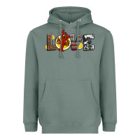 Sage love crawfish western mardi gras Heavyweight Hoodie - Jasminsmagicworld