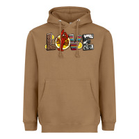 Toasted Coconut love crawfish western mardi gras Heavyweight Hoodie - Jasminsmagicworld