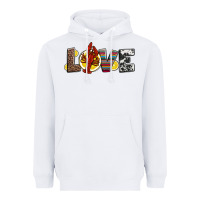 White love crawfish western mardi gras Heavyweight Hoodie - Jasminsmagicworld