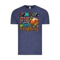 Vintage Denim pumpkin pie fixes everything Vintage Tee - AdoDesignShop