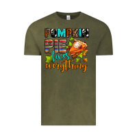 Vintage Olive pumpkin pie fixes everything Vintage Tee - AdoDesignShop