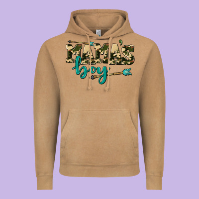 Mama's Boy Vintage Hoodie Designed By Adodesignshop