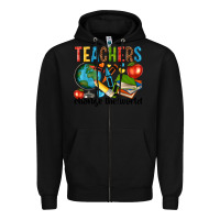 Black teachers change the world Zipper Hoodie - NancyCooperArtShop